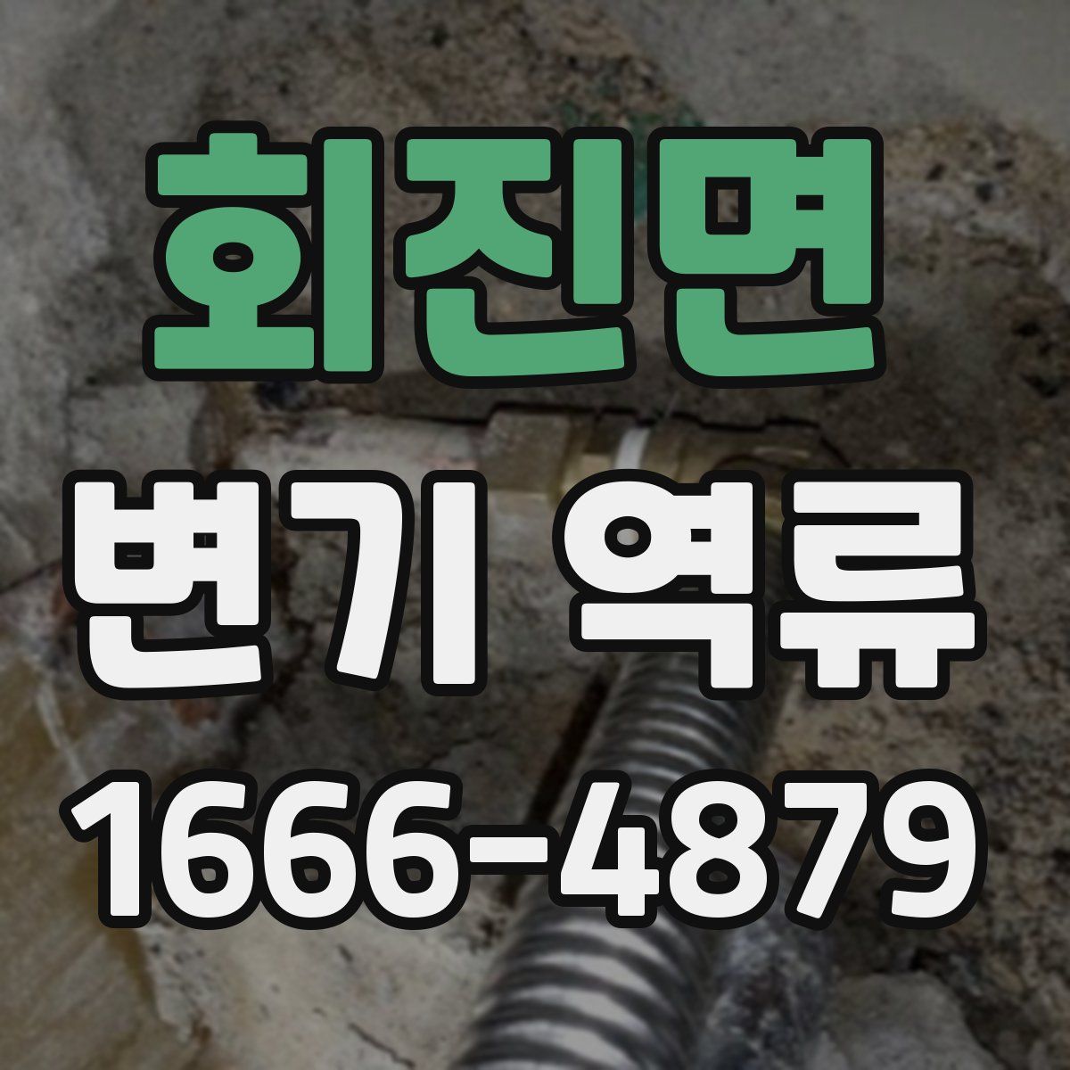 회진면 변기 역류