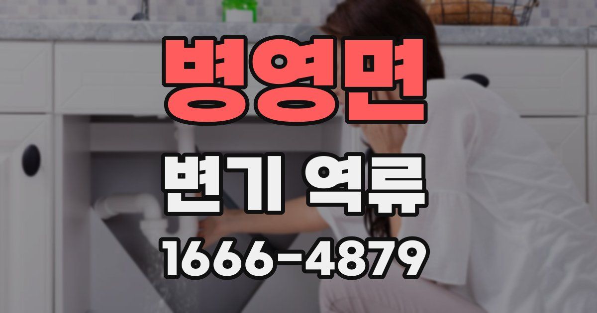 병영면 변기 역류