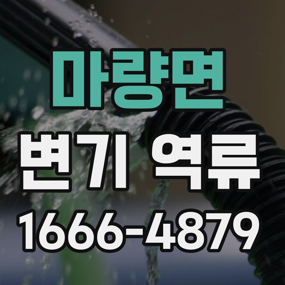 마량면 변기 역류