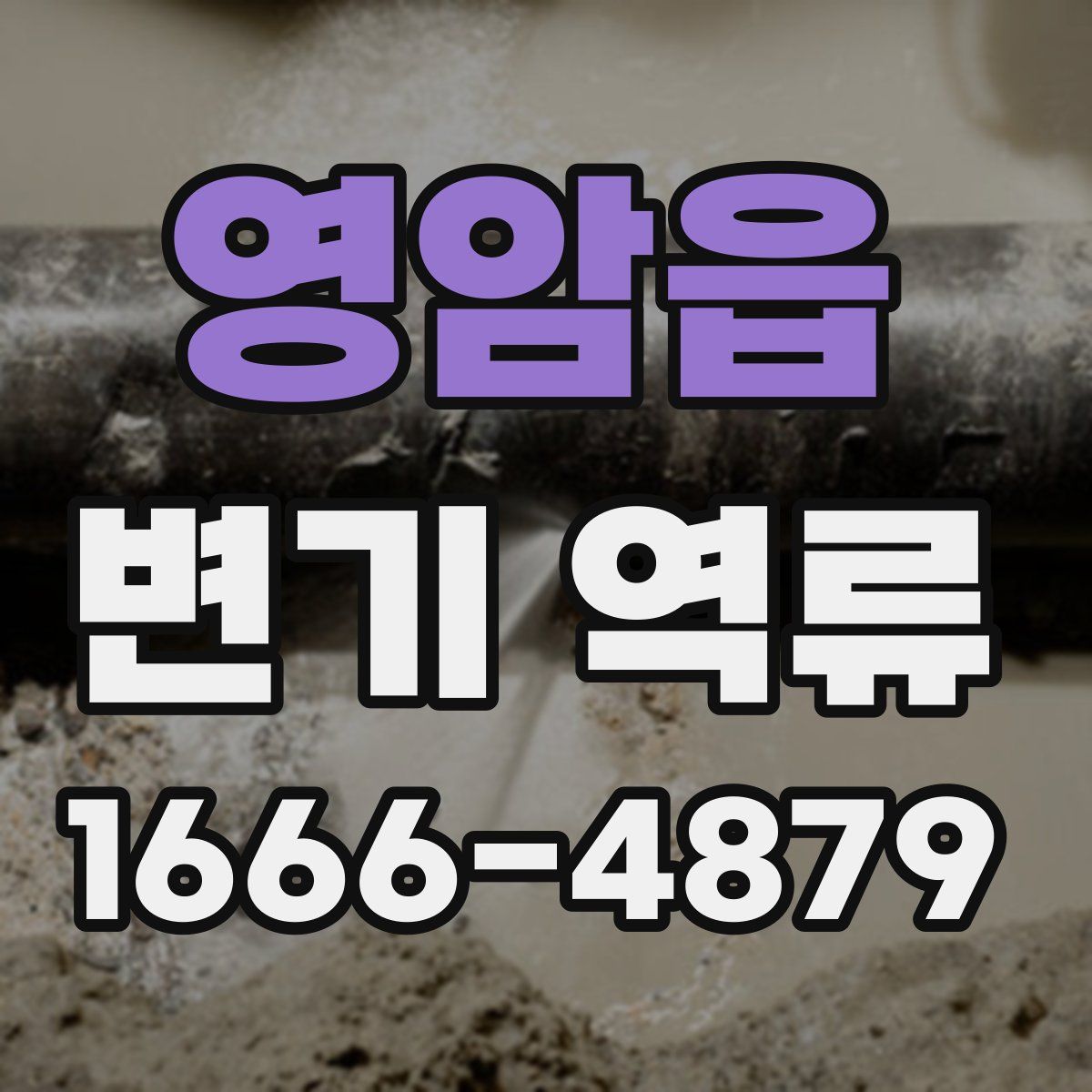 영암읍 변기 역류