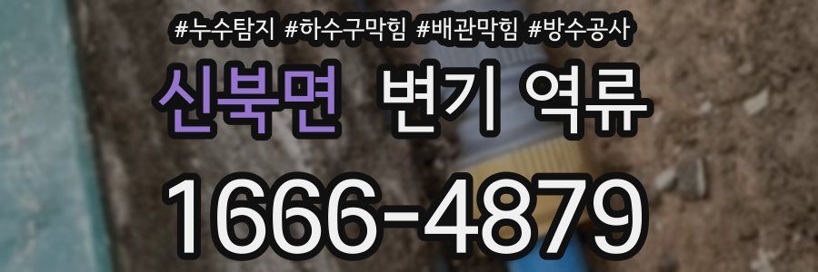 신북면 변기 역류