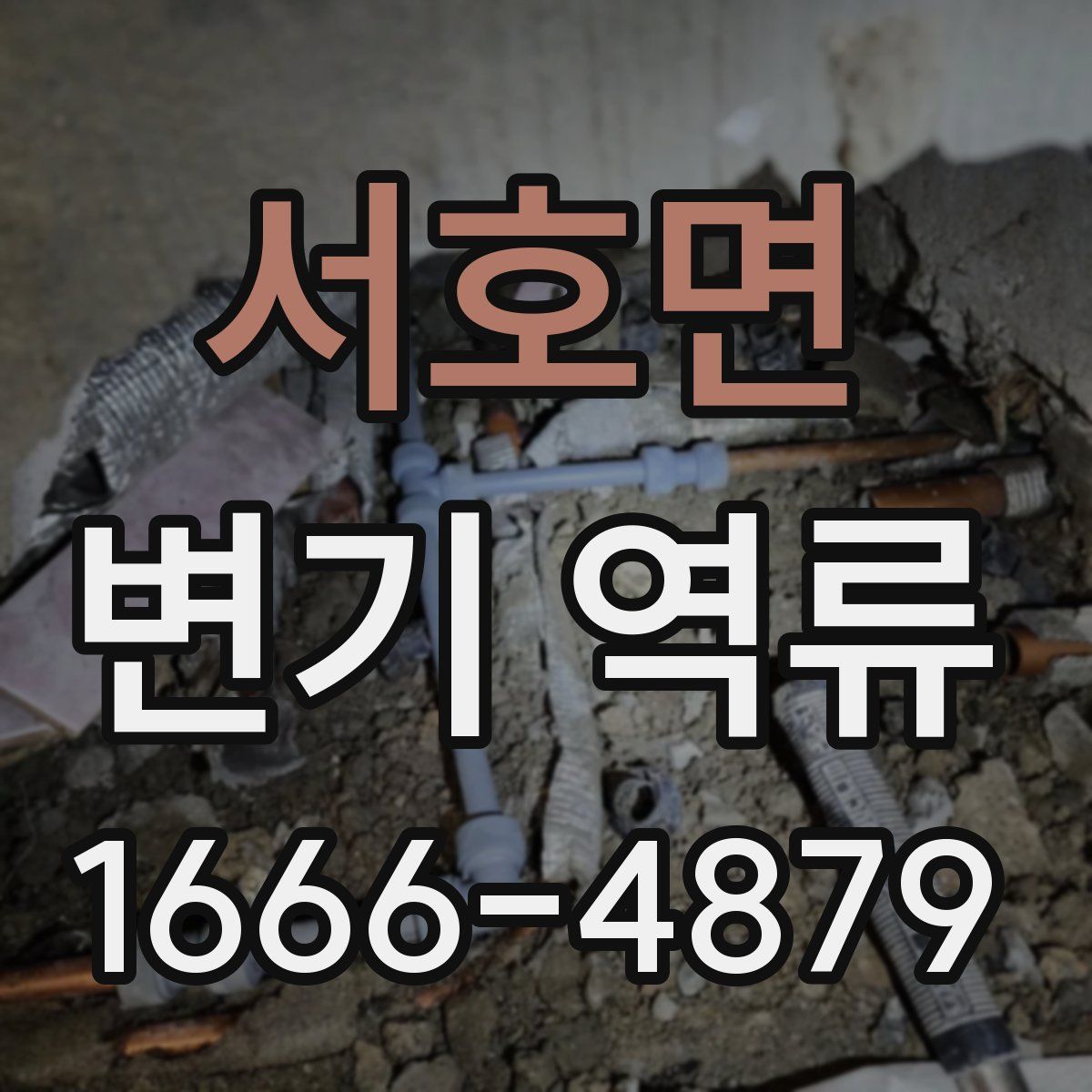 서호면 변기 역류