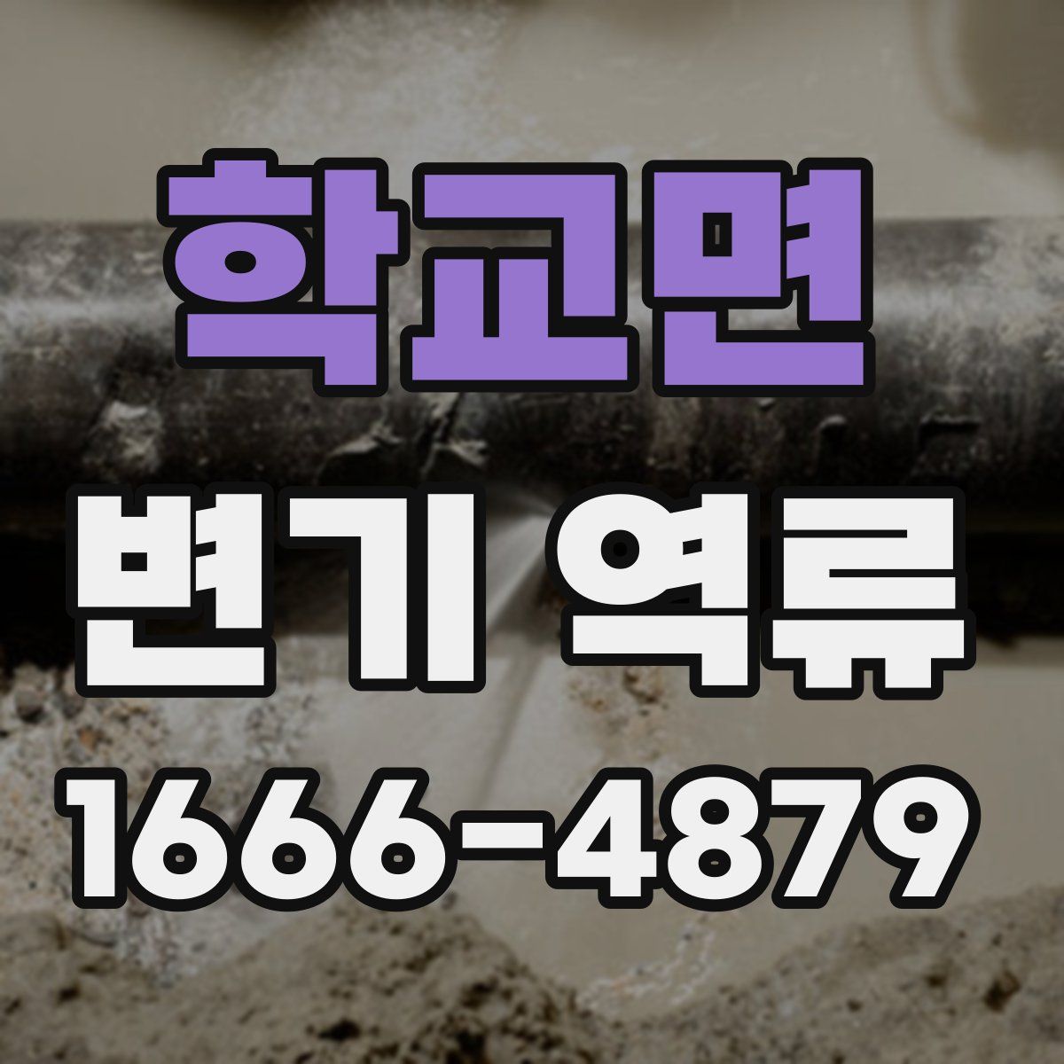 학교면 변기 역류