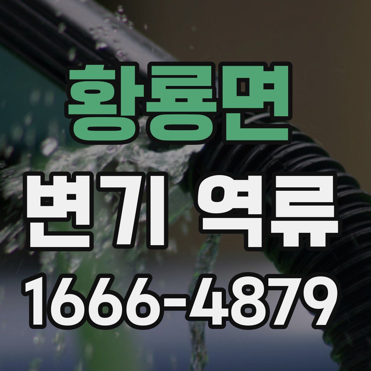황룡면 변기 역류