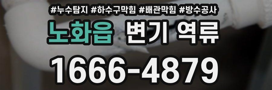 노화읍 변기 역류