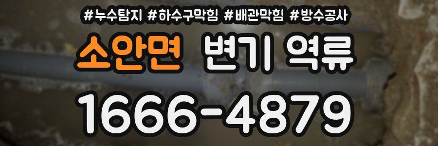 소안면 변기 역류