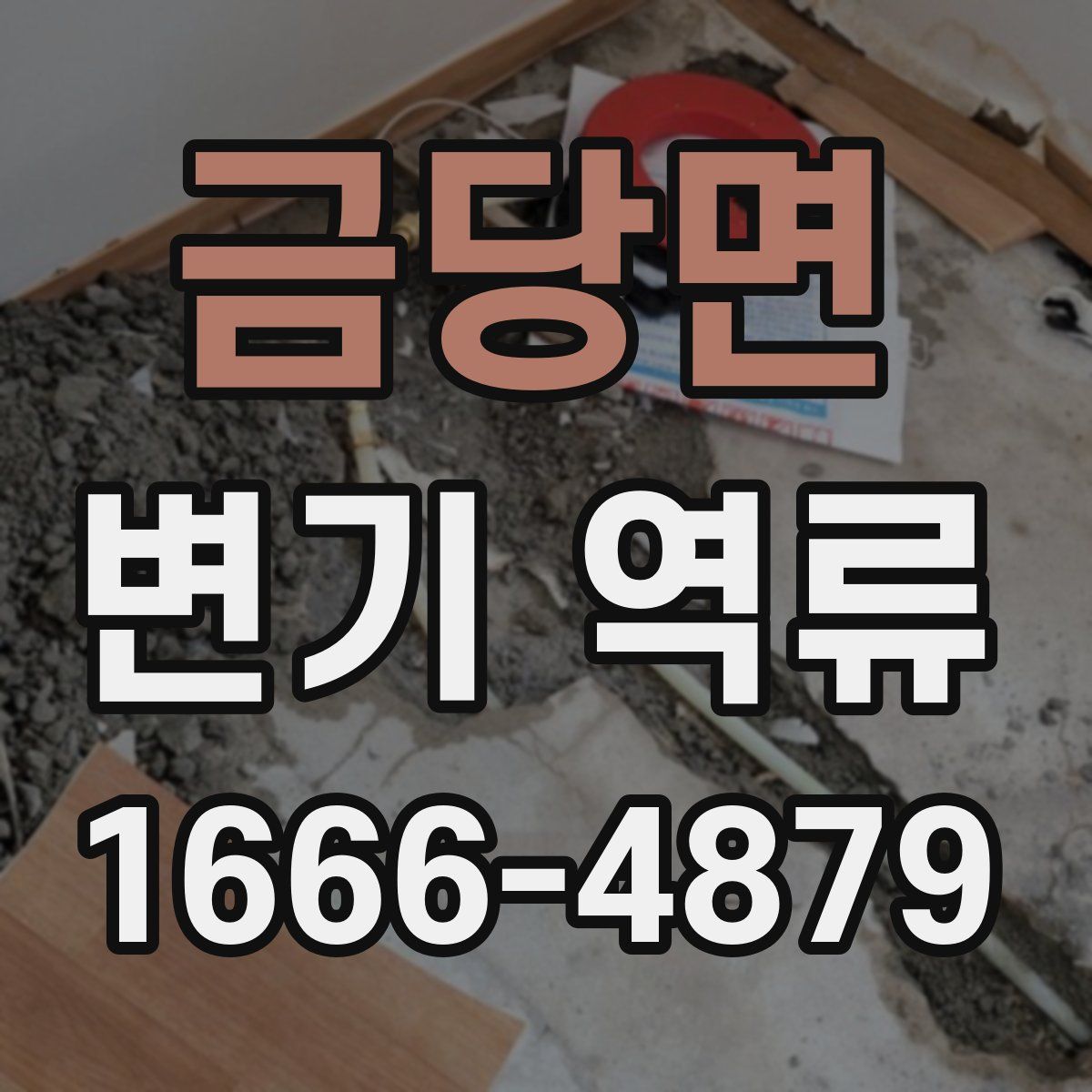 금당면 변기 역류