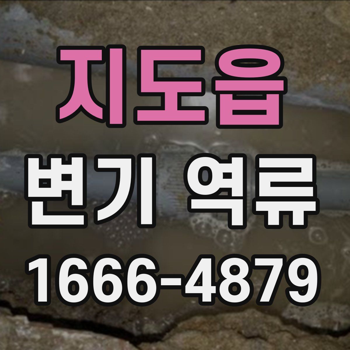 지도읍 변기 역류