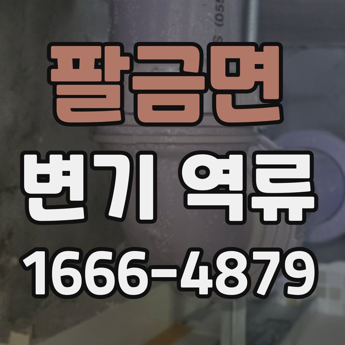 팔금면 변기 역류