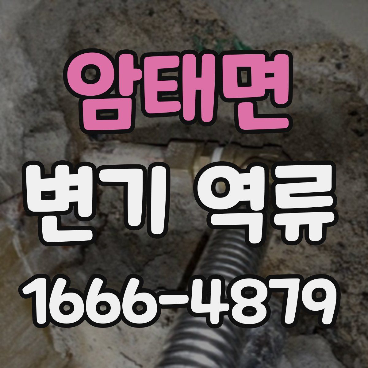 암태면 변기 역류