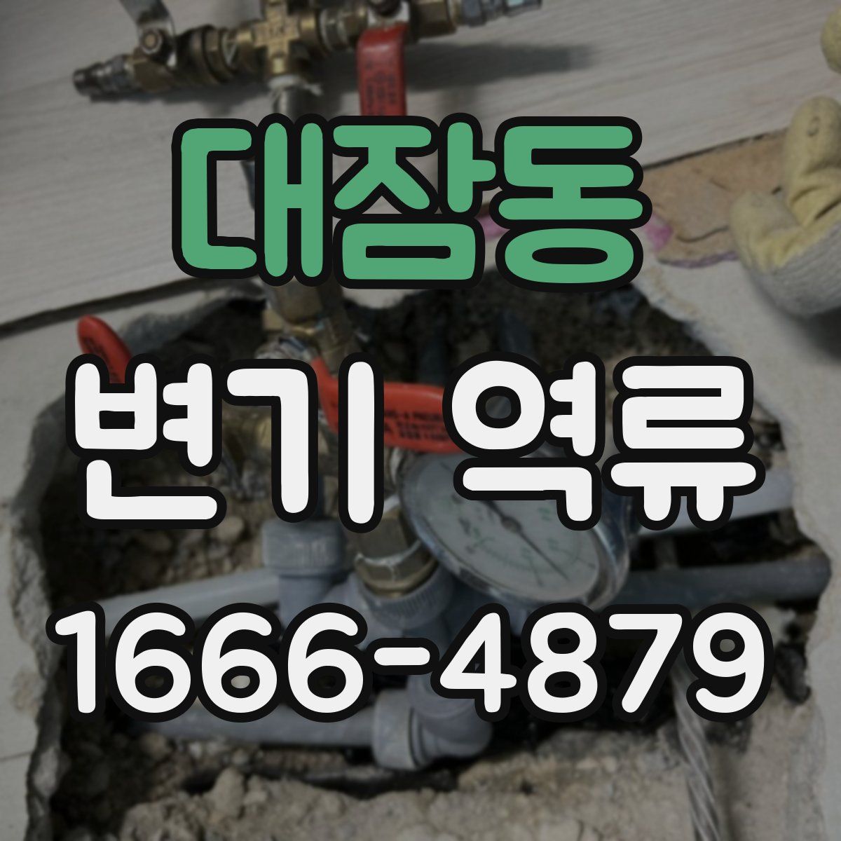 대잠동 변기 역류