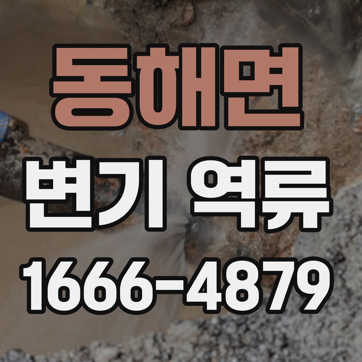 동해면 변기 역류