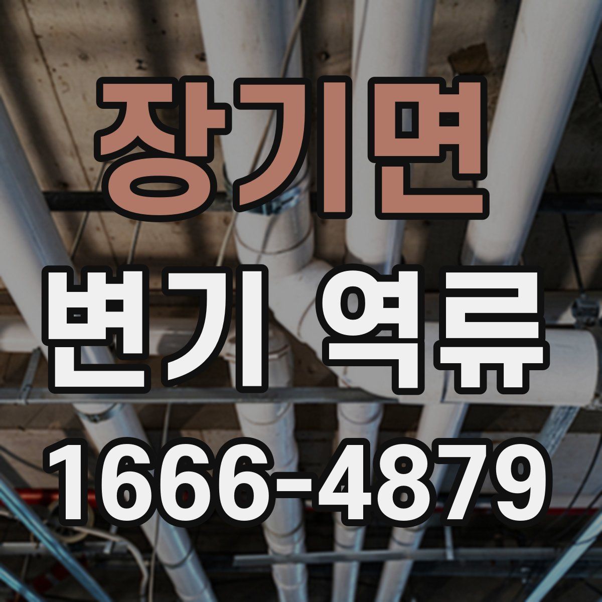 장기면 변기 역류