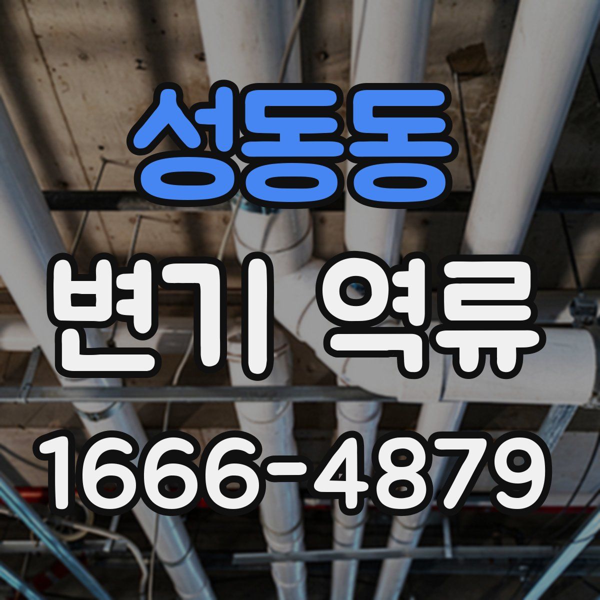 성동동 변기 역류