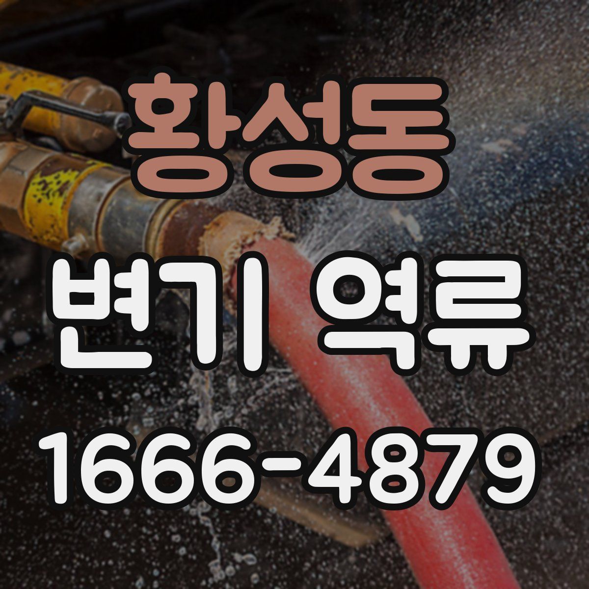 황성동 변기 역류