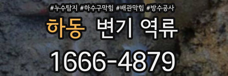 하동 변기 역류