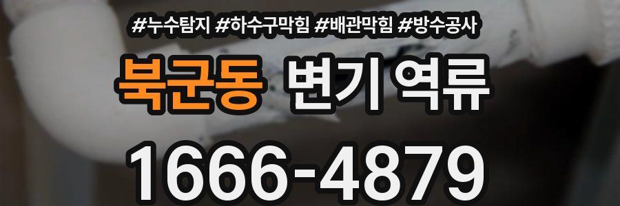 북군동 변기 역류