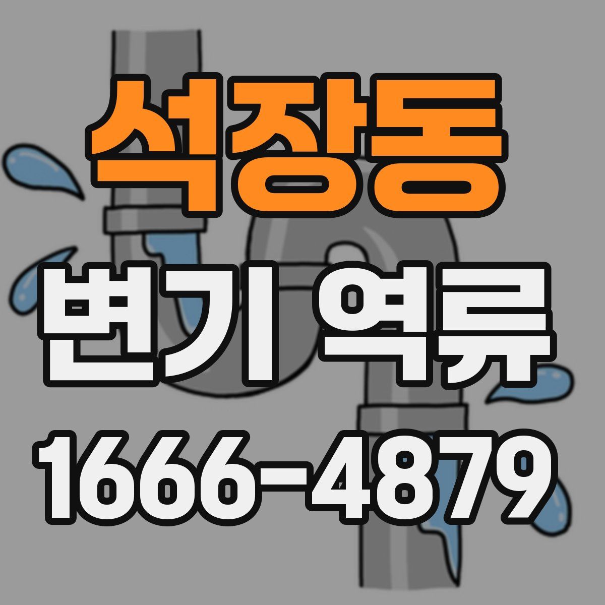 석장동 변기 역류