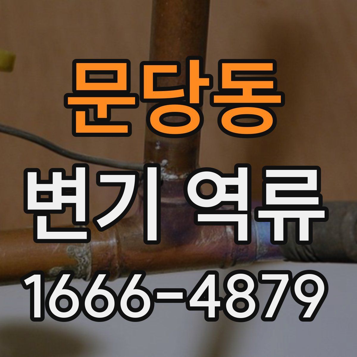문당동 변기 역류