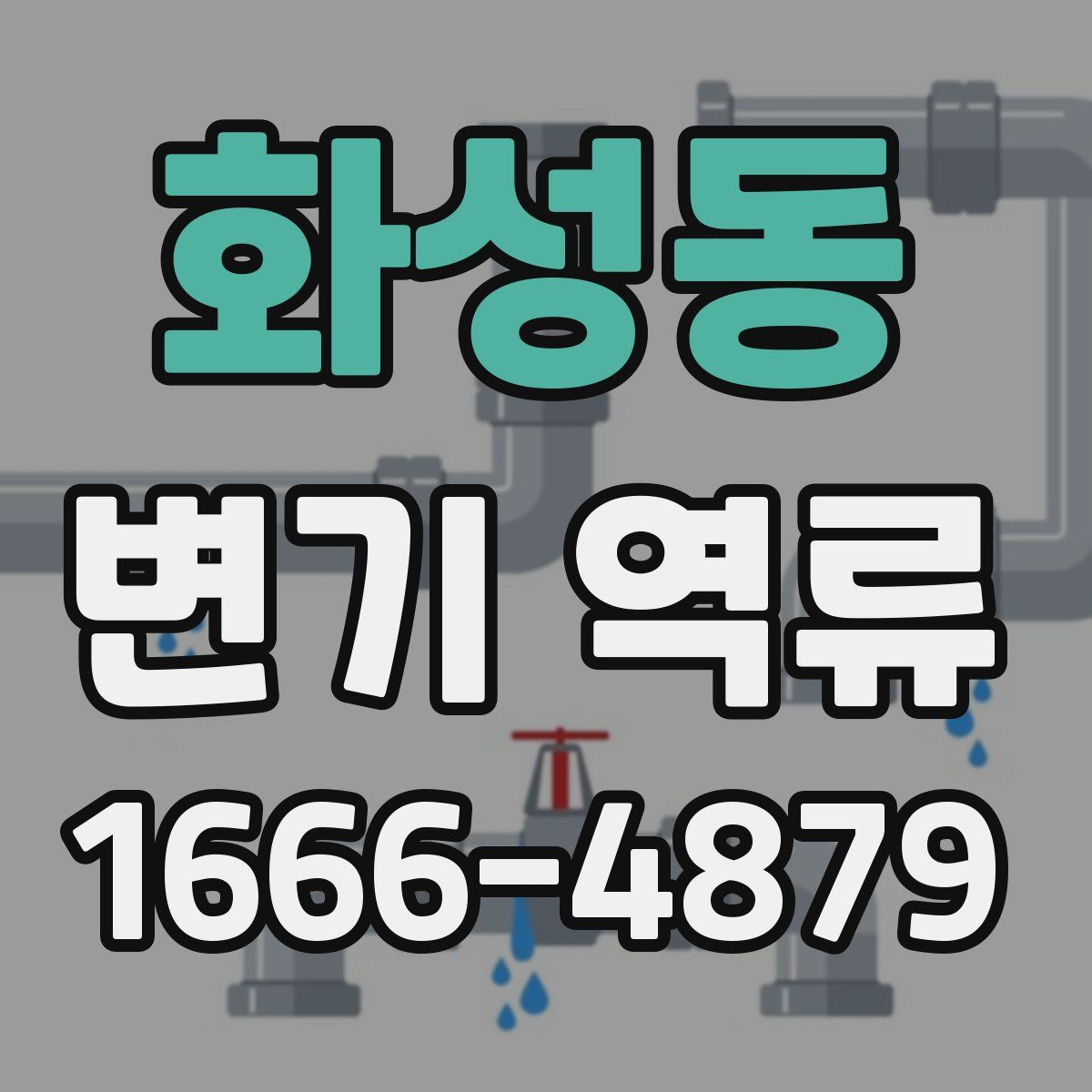 화성동 변기 역류