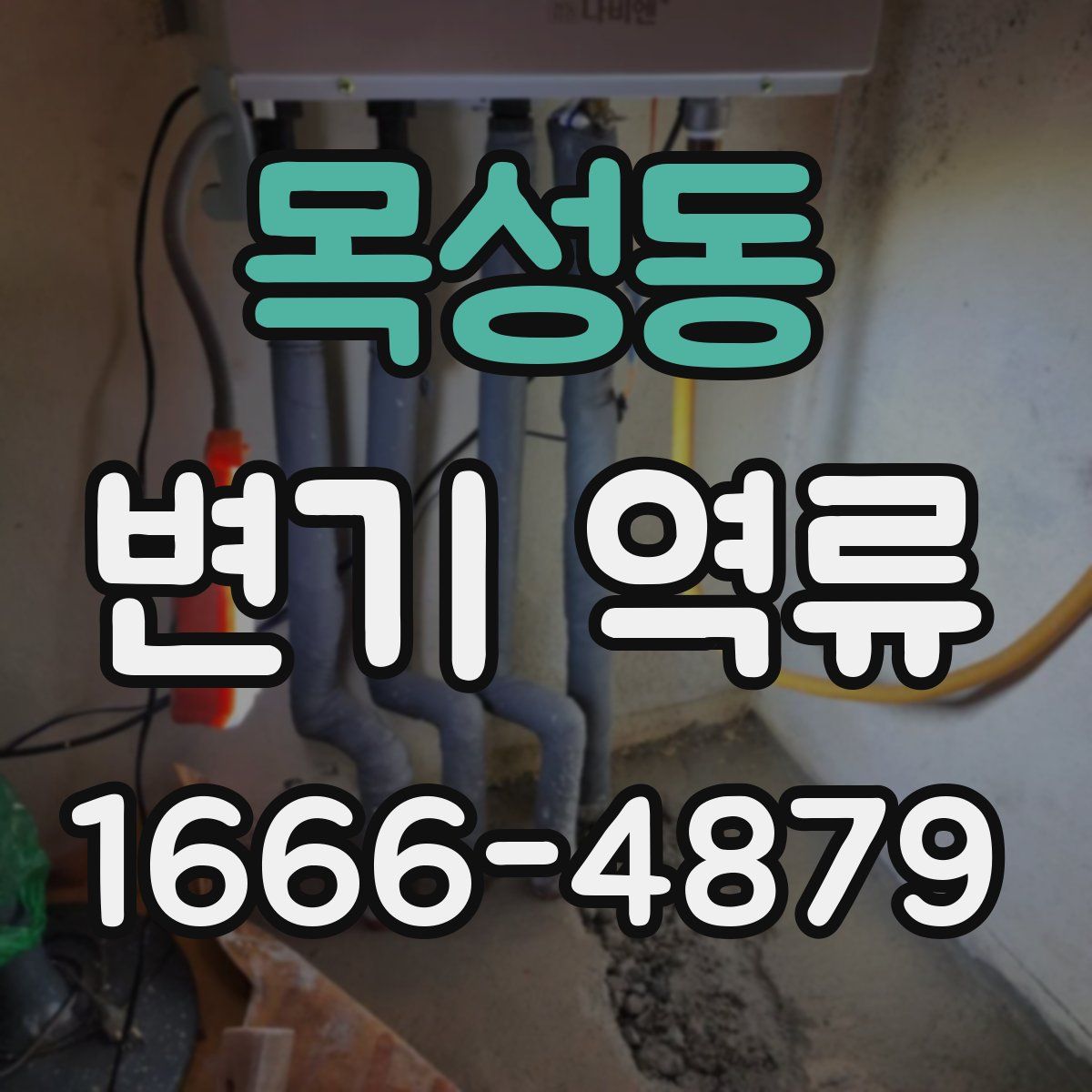 목성동 변기 역류