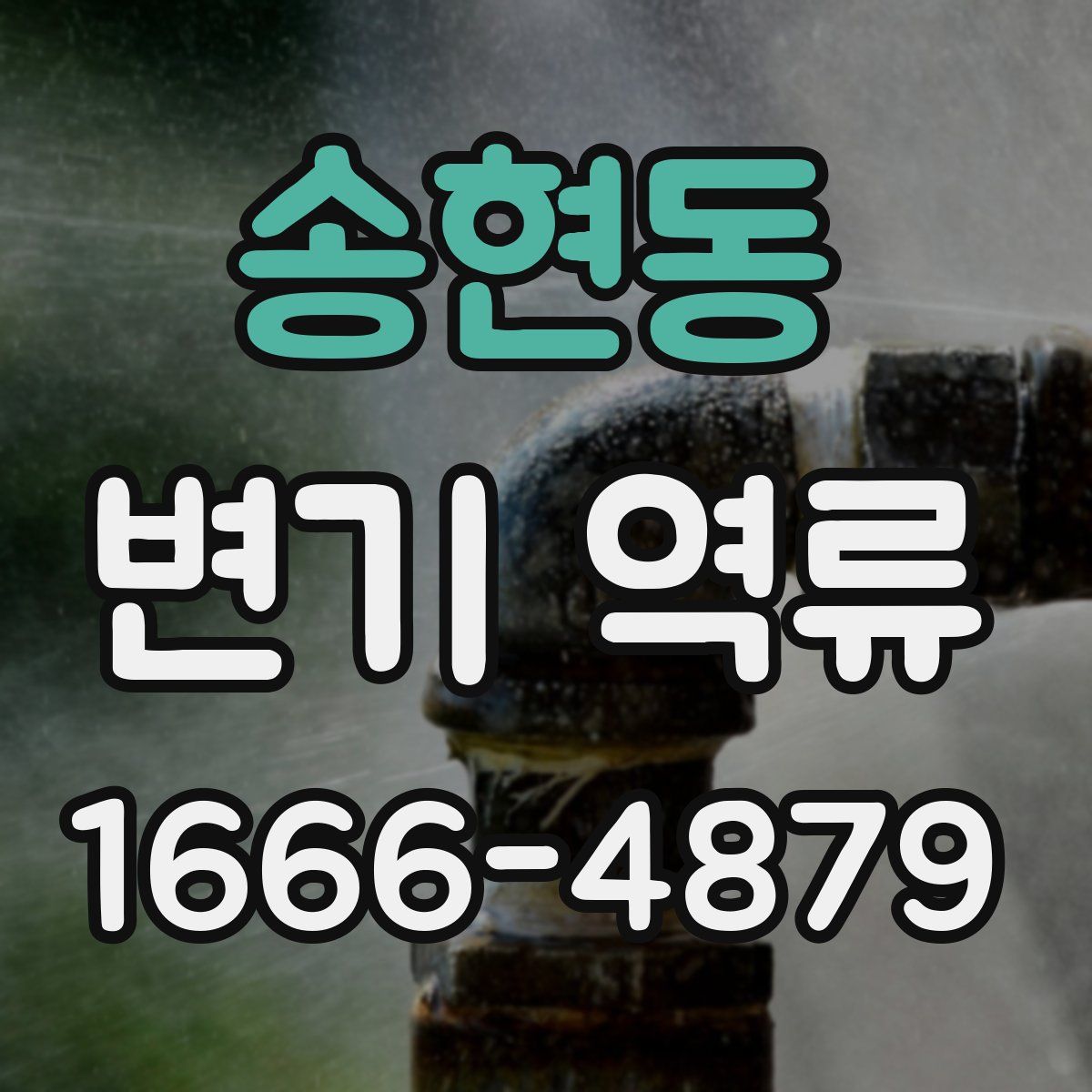 송현동 변기 역류