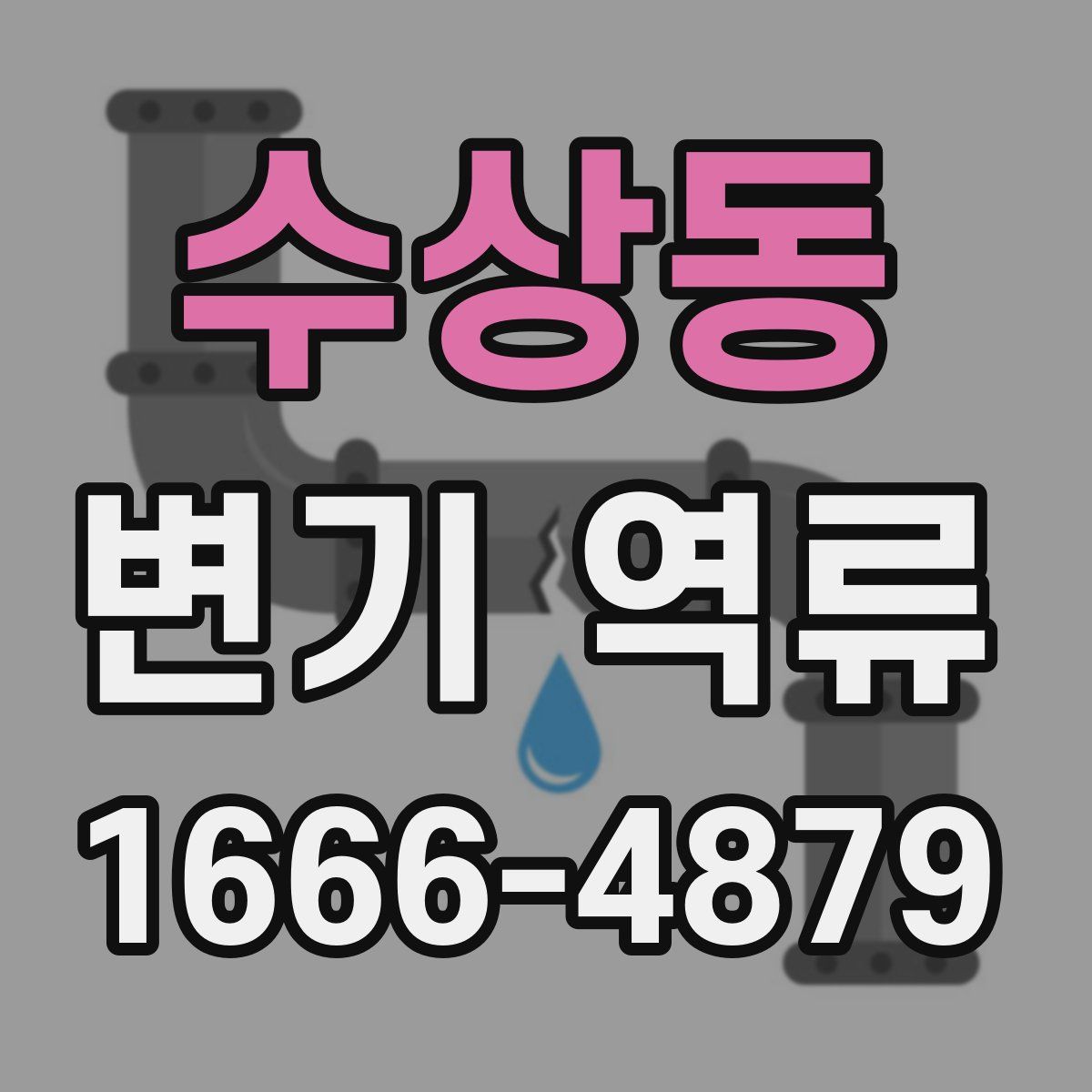 수상동 변기 역류