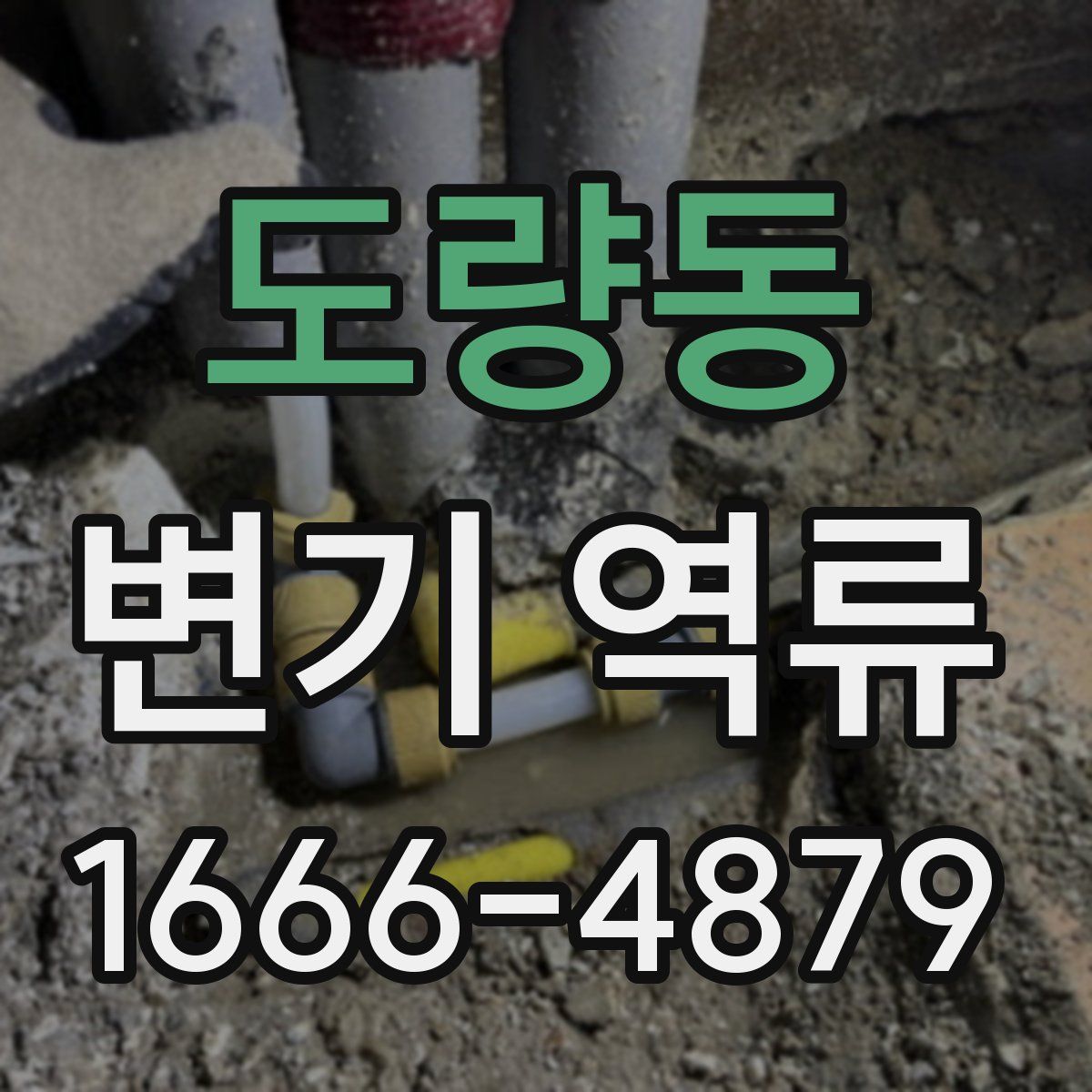 도량동 변기 역류