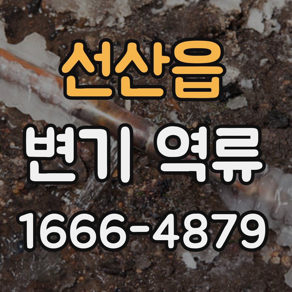 선산읍 변기 역류
