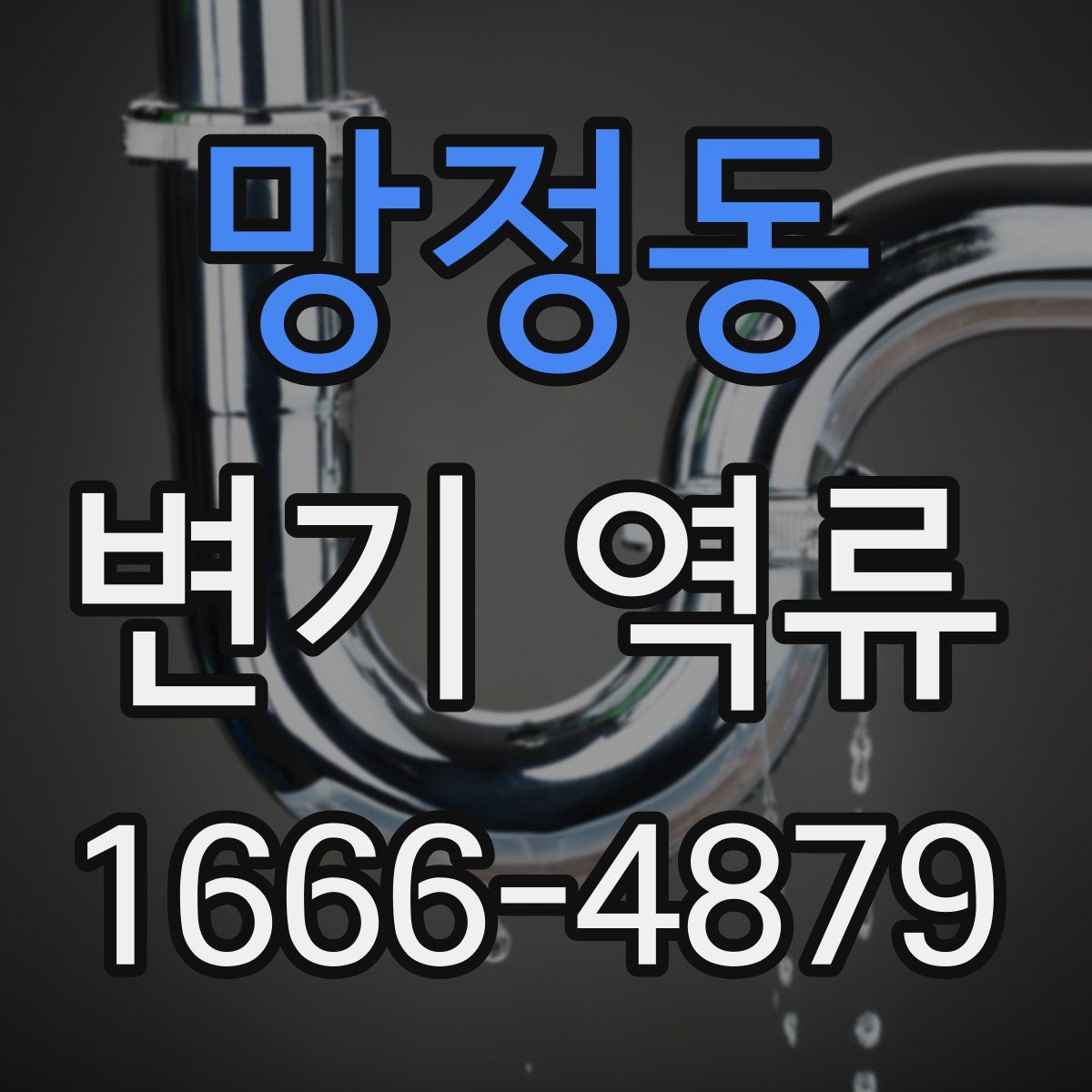 망정동 변기 역류