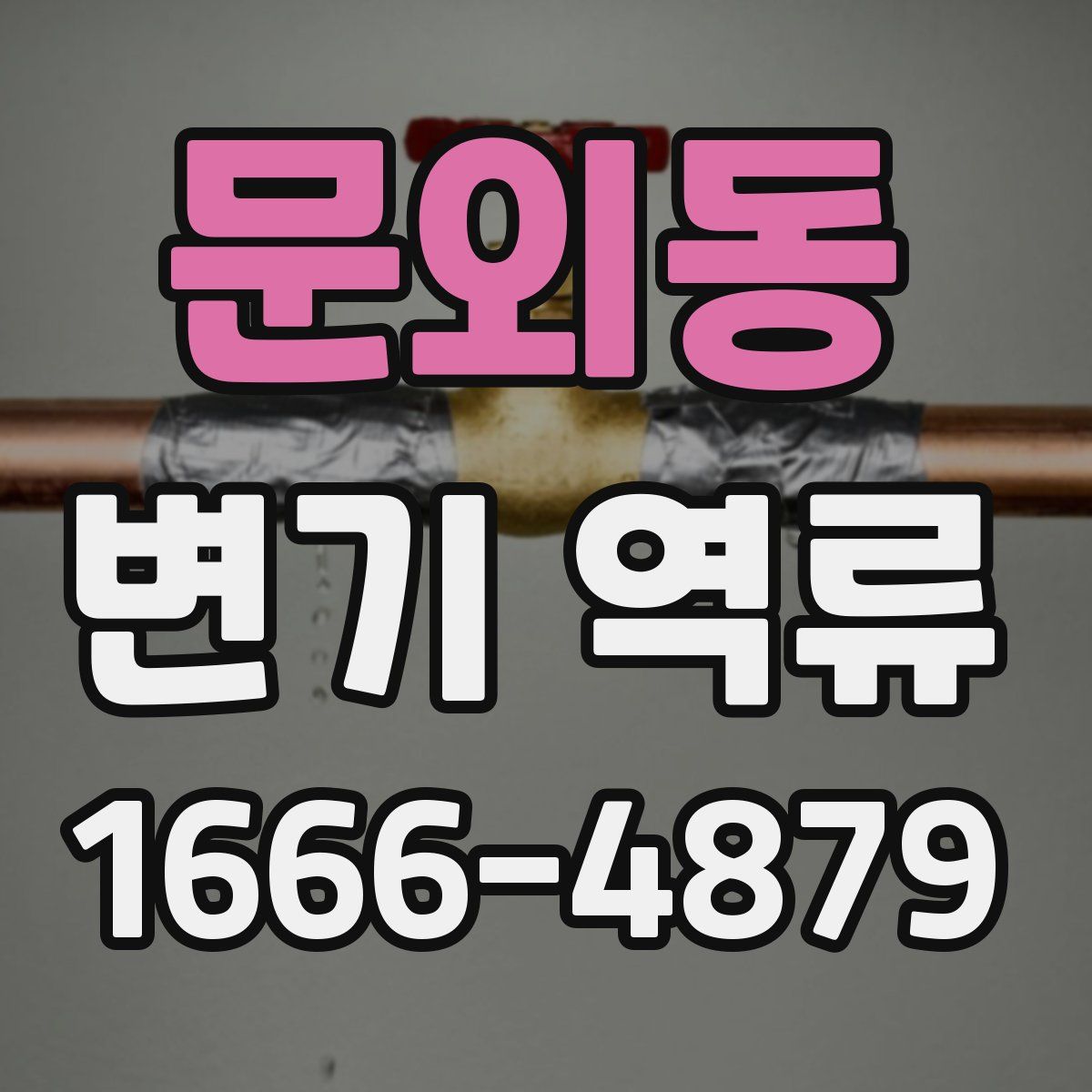 문외동 변기 역류