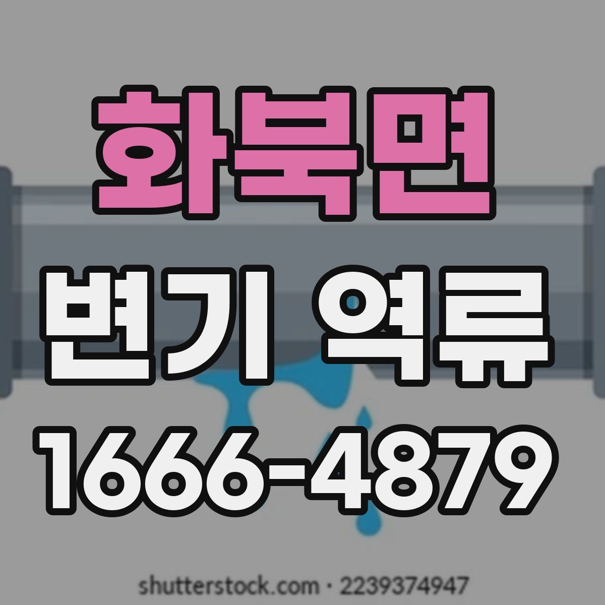 화북면 변기 역류