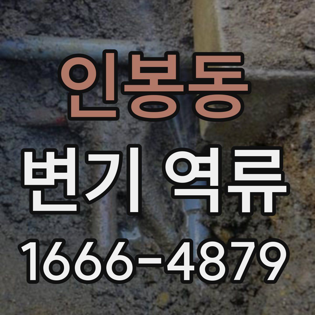 인봉동 변기 역류