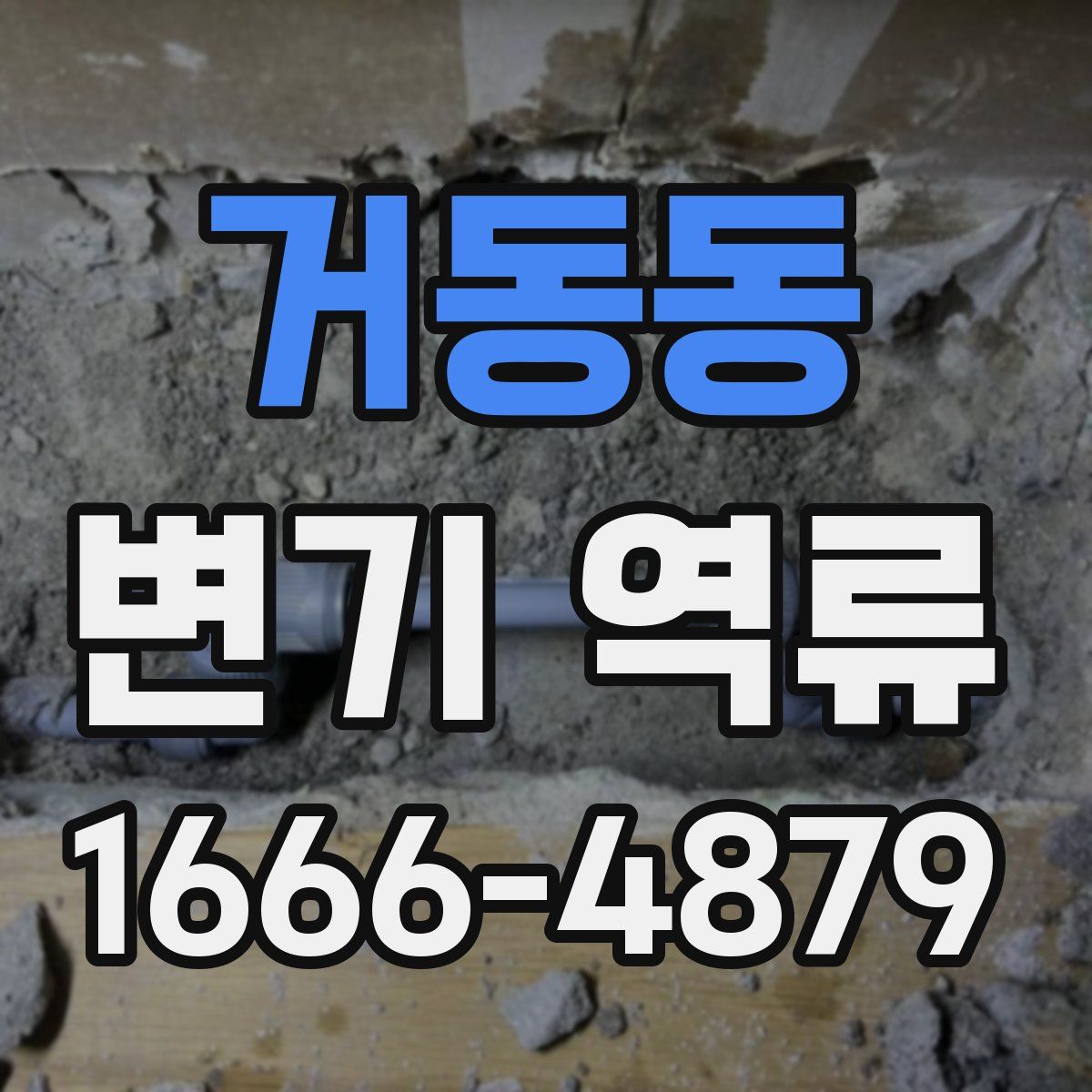 거동동 변기 역류