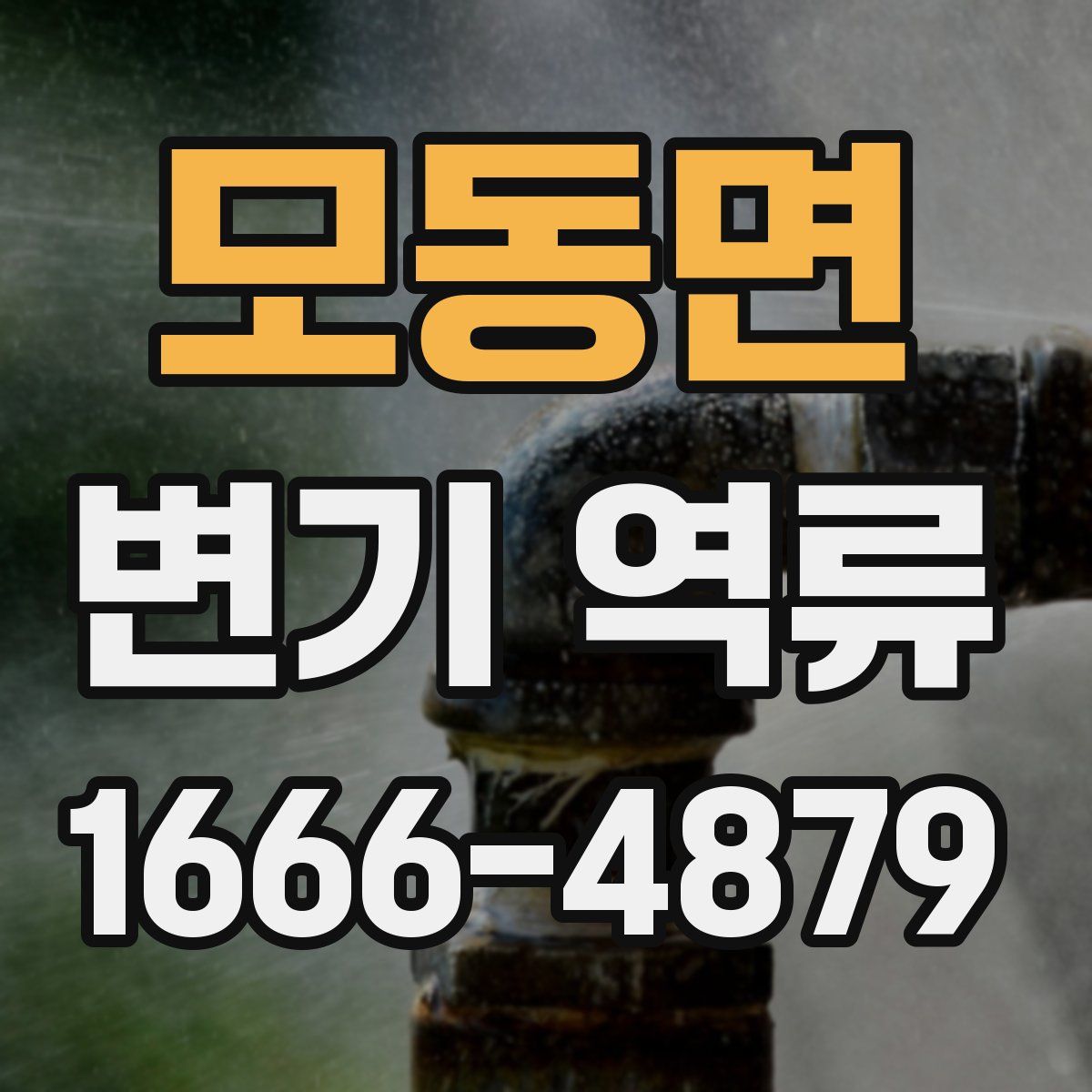 모동면 변기 역류