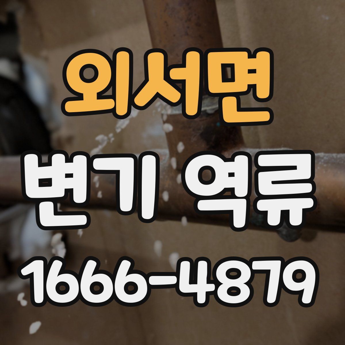 외서면 변기 역류