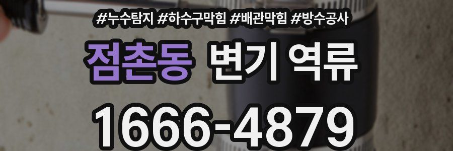점촌동 변기 역류