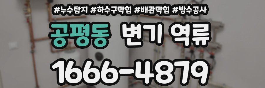 공평동 변기 역류