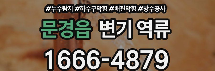 문경읍 변기 역류