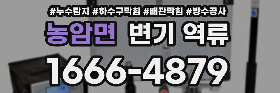 농암면 변기 역류