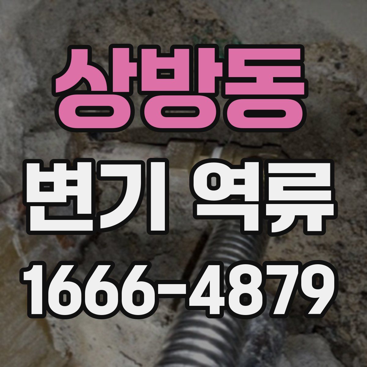 상방동 변기 역류