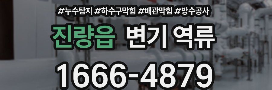 진량읍 변기 역류