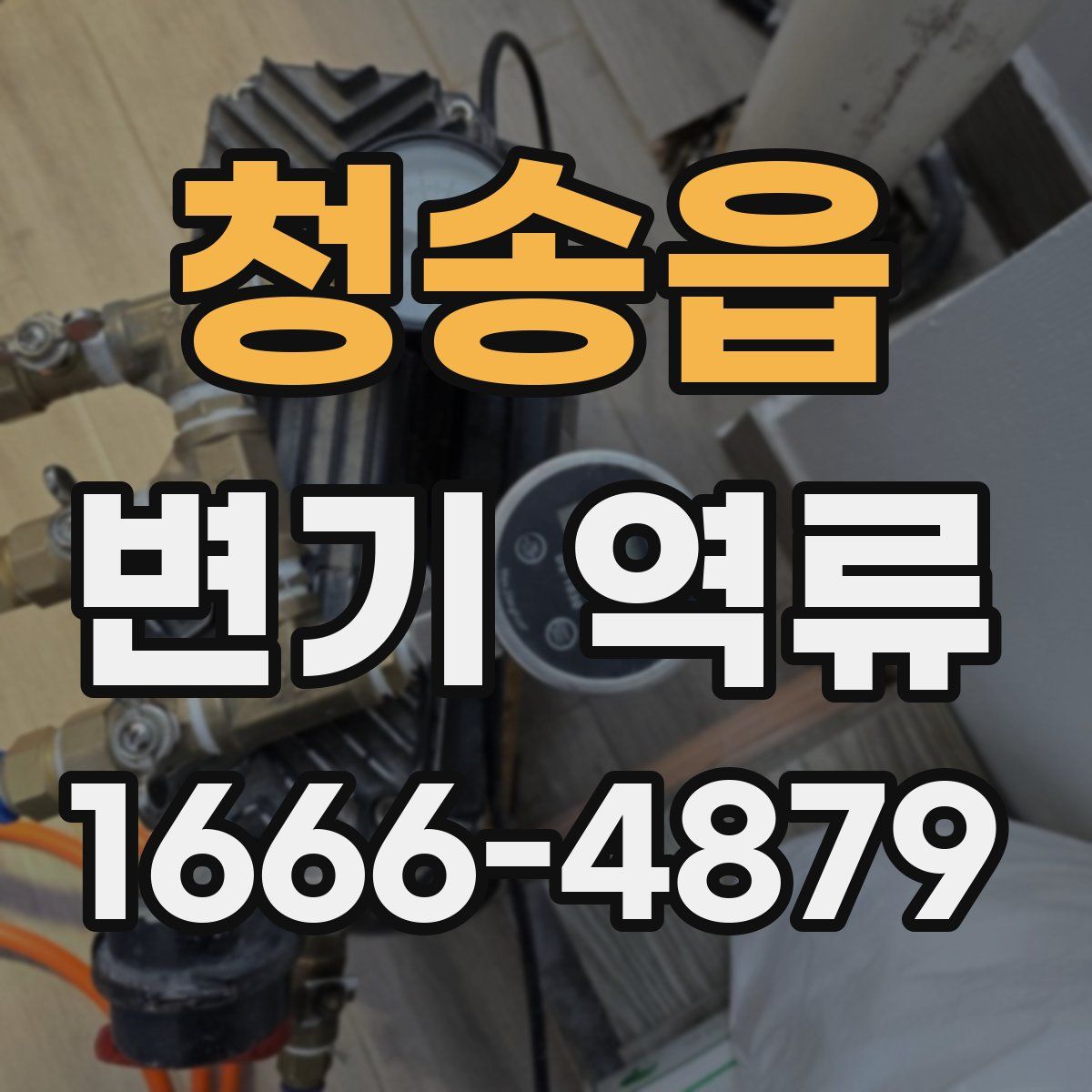 청송읍 변기 역류