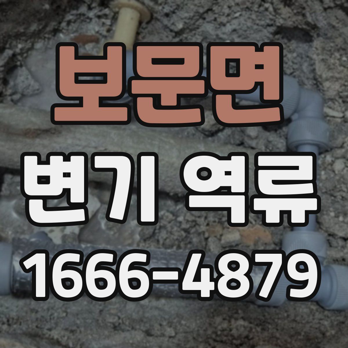 보문면 변기 역류