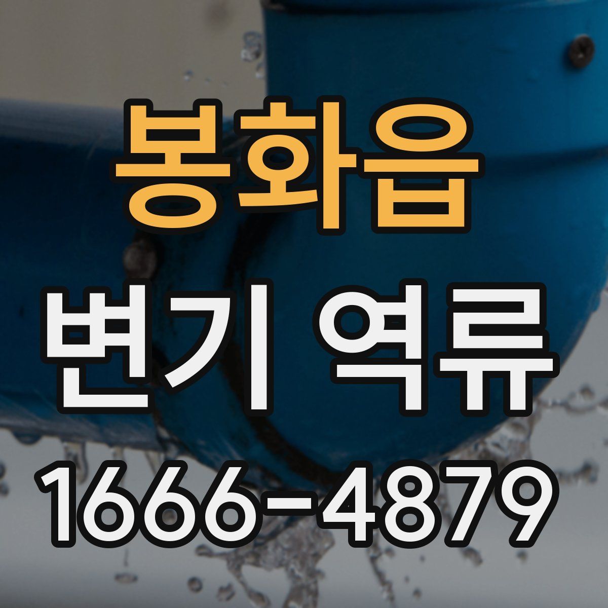 봉화읍 변기 역류