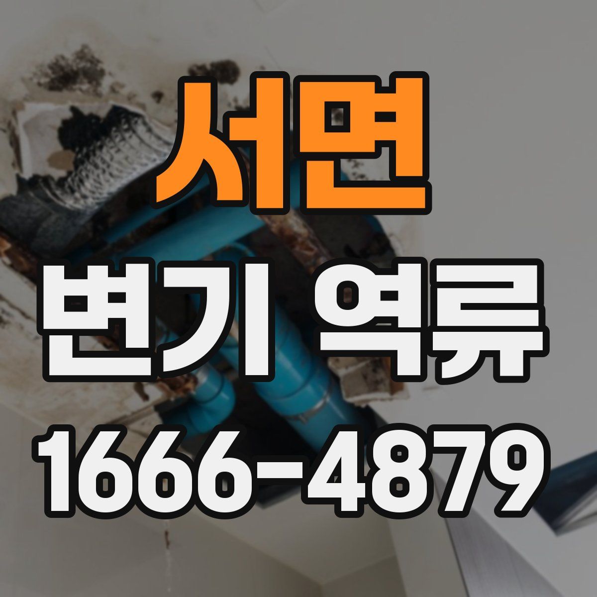 서면 변기 역류