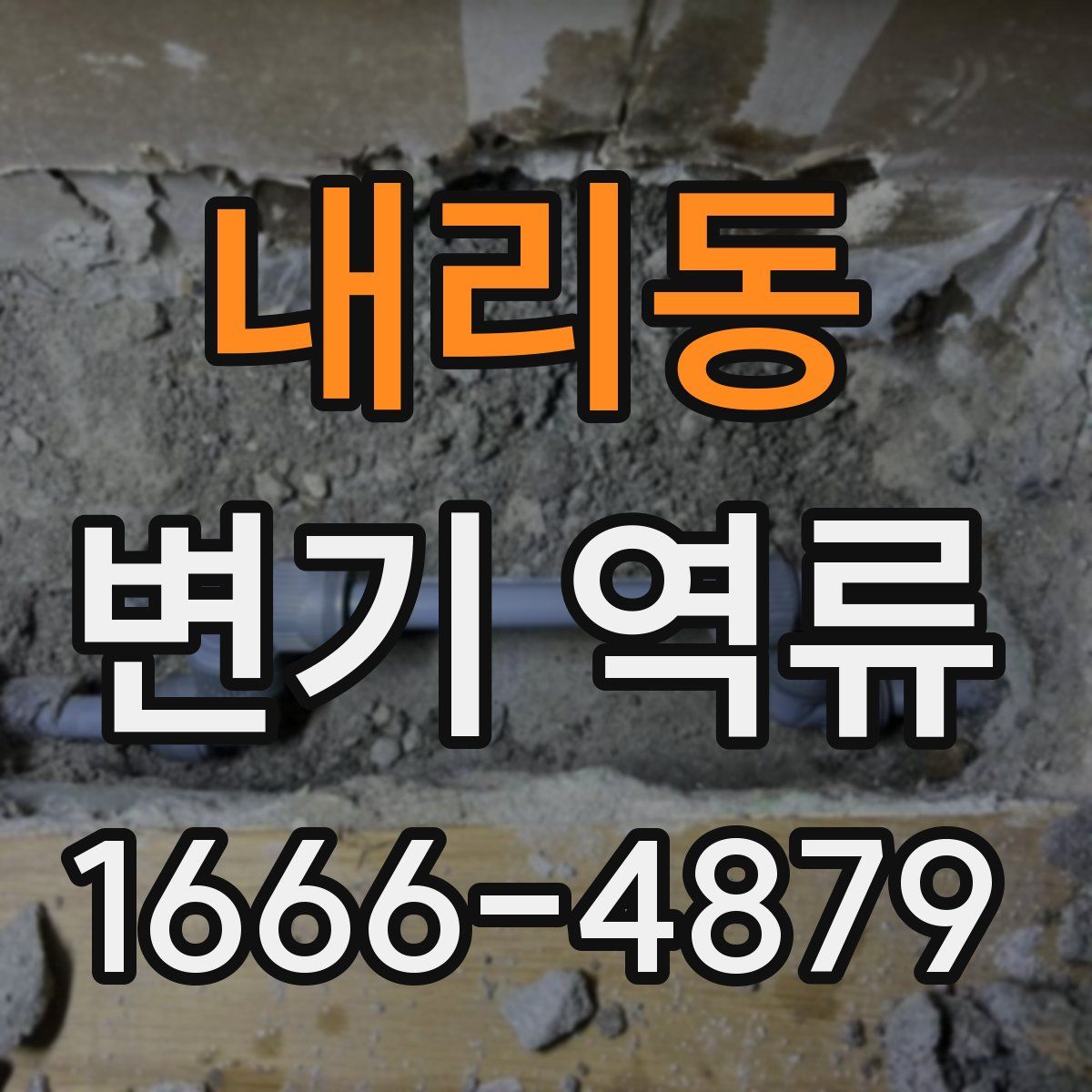 내리동 변기 역류