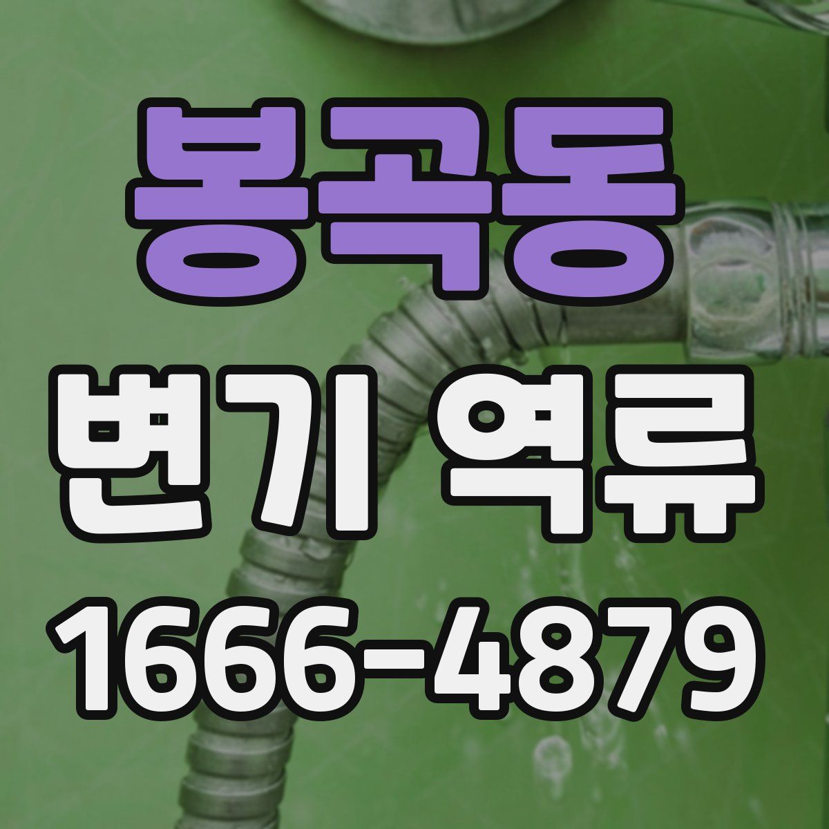 봉곡동 변기 역류