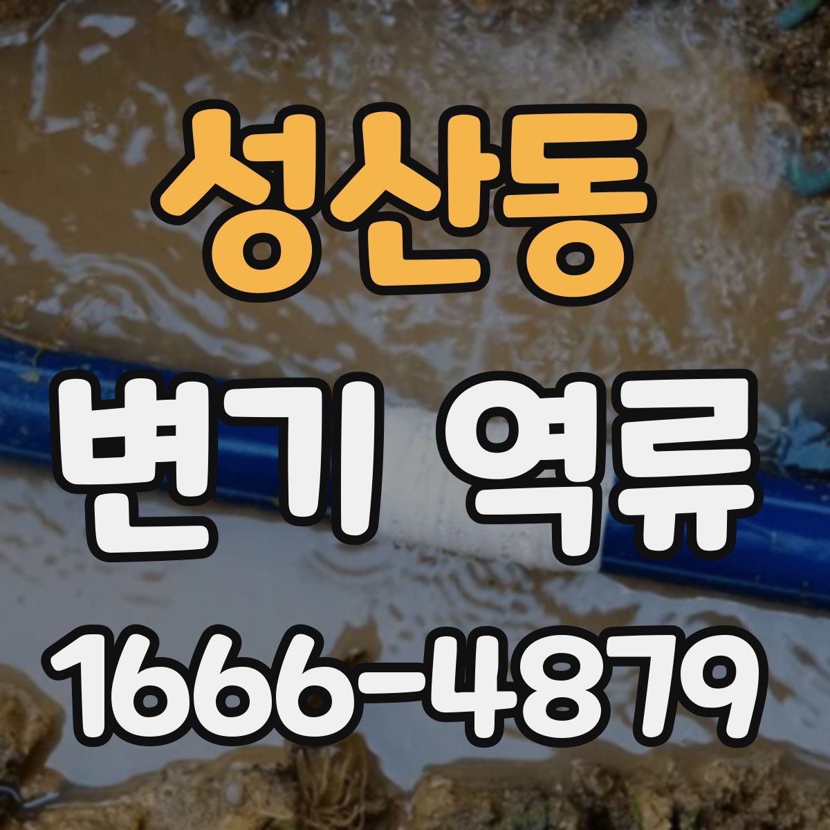 성산동 변기 역류