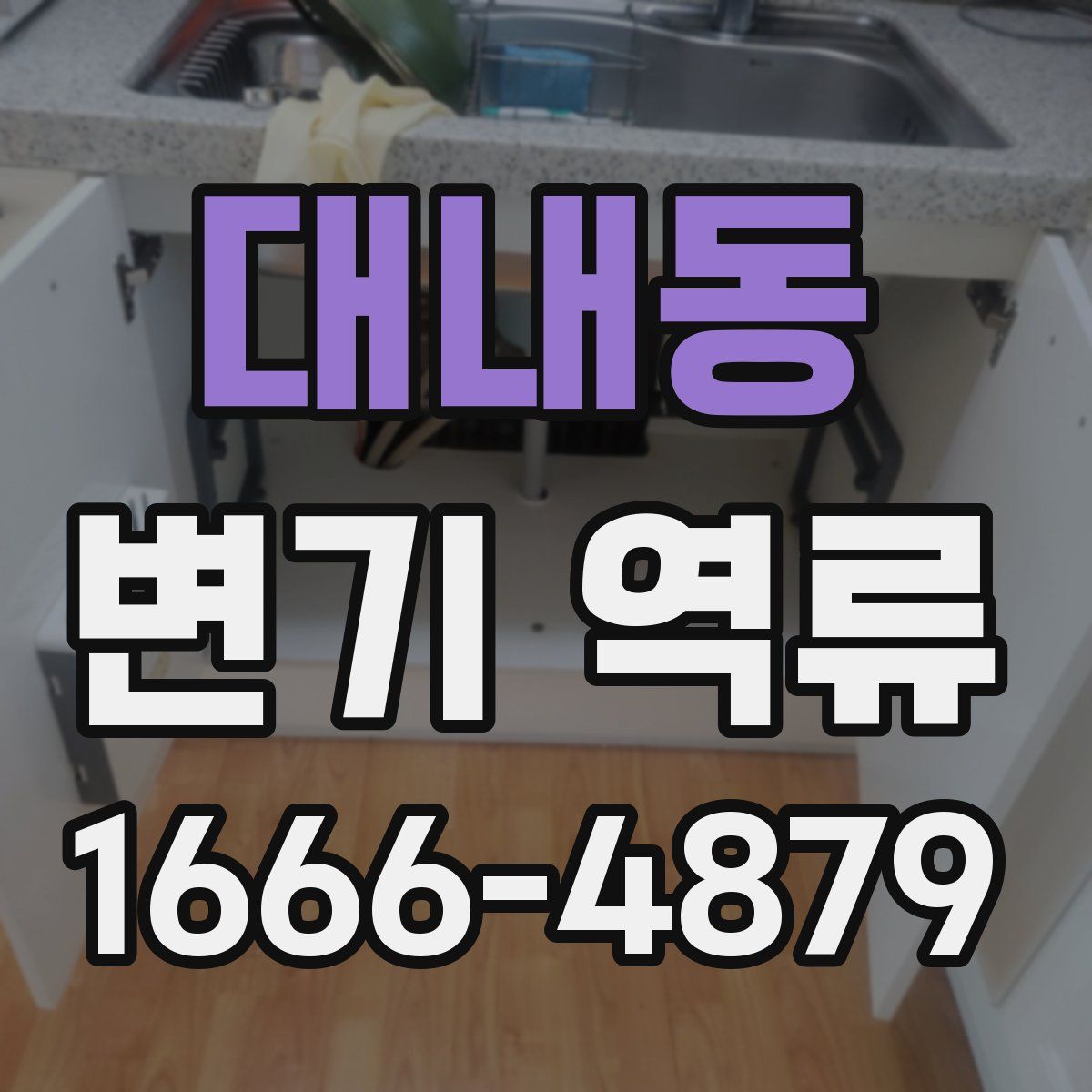 대내동 변기 역류